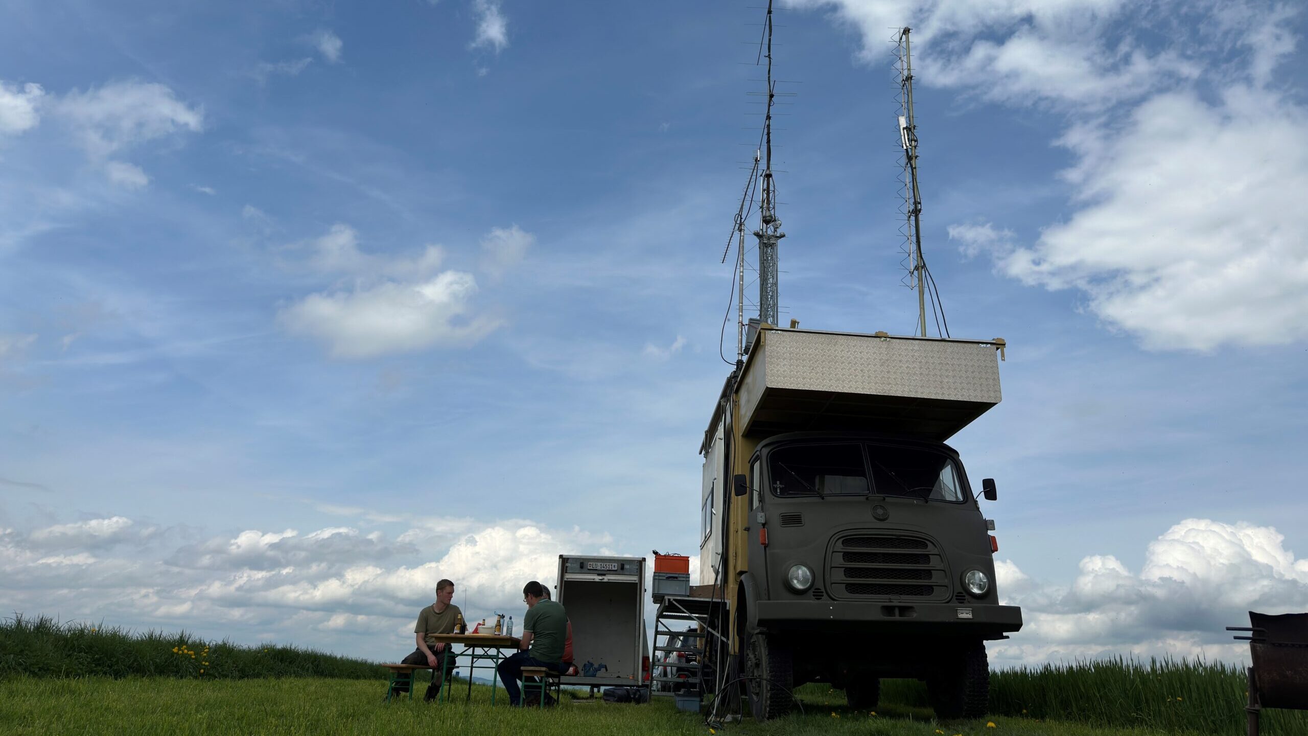 Eindrücke vom USKA VHF/UHF/Microwaves Contest Mai 2023